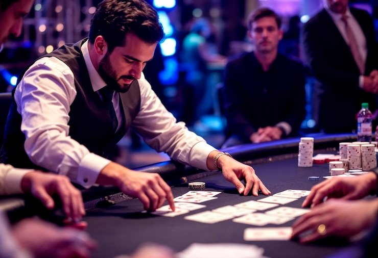 Meja blackjack live dealer di iOS Web direkturtoto