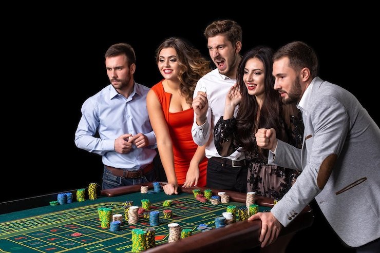 Studio dealer langsung direkturtoto menampilkan meja roulette dengan kualitas HD